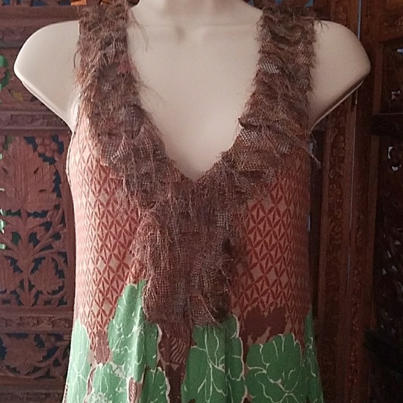 Deletta Anthropologie XS shirt tank top - Picture 3 of 6